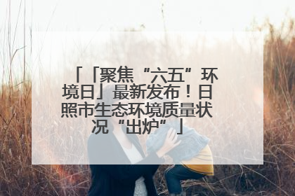 「聚焦“六五”环境日」最新发布！日照市生态环境质量状况“出炉”