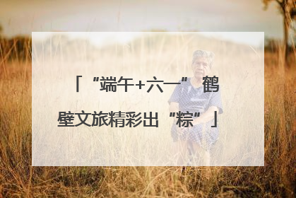 “端午+六一” 鹤壁文旅精彩出“粽”