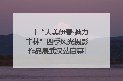 “大美伊春·魅力丰林”四季风光摄影作品展武汉站启幕