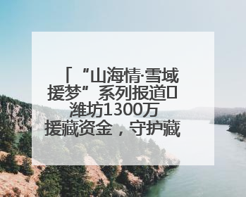 “山海情·雪域援梦”系列报道⑪ 潍坊1300万援藏资金，守护藏区群众健康“最后一公里”