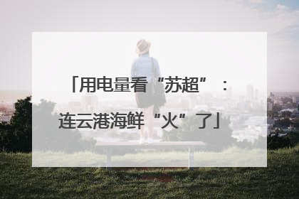 用电量看“苏超”：连云港海鲜“火”了