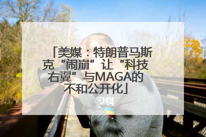 美媒：特朗普马斯克“闹崩”让“科技右翼”与MAGA的不和公开化