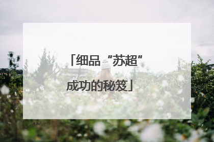 细品“苏超”成功的秘笈