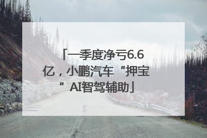 一季度净亏6.6亿，小鹏汽车“押宝”AI智驾辅助