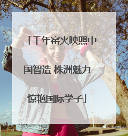 千年窑火映照中国智造 株洲魅力惊艳国际学子