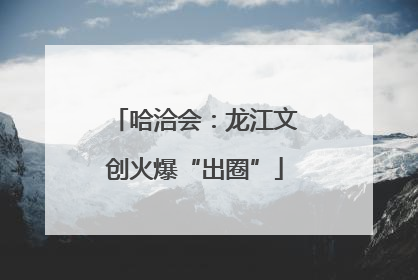 哈洽会：龙江文创火爆“出圈”