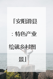 安阳滑县：特色产业绘就乡村图景