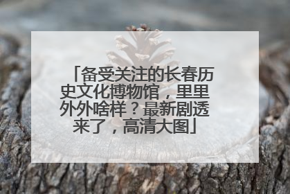 备受关注的长春历史文化博物馆，里里外外啥样？最新剧透来了，高清大图