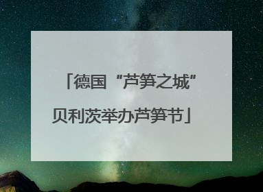 德国“芦笋之城”贝利茨举办芦笋节