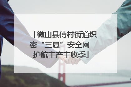 微山县傅村街道织密“三夏”安全网 护航丰产丰收季