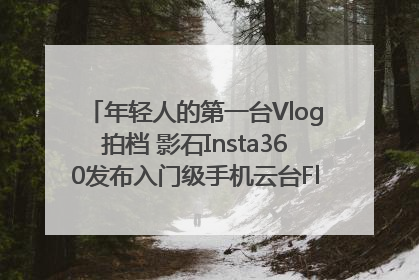 年轻人的第一台Vlog拍档 影石Insta360发布入门级手机云台Flow 2_深圳新闻网