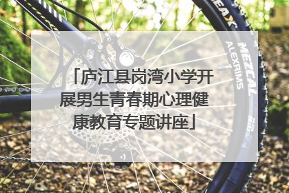 庐江县岗湾小学开展男生青春期心理健康教育专题讲座