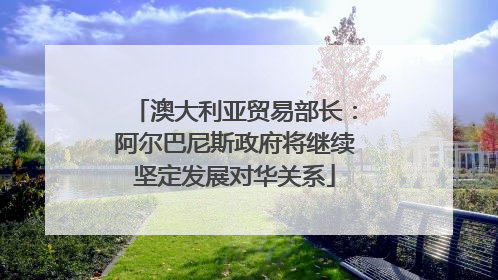 澳大利亚贸易部长：阿尔巴尼斯政府将继续坚定发展对华关系