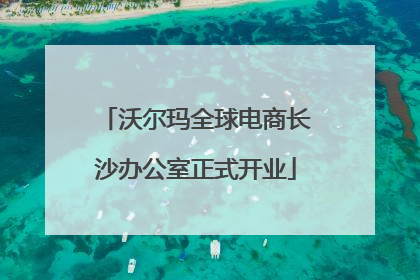 沃尔玛全球电商长沙办公室正式开业