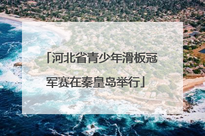河北省青少年滑板冠军赛在秦皇岛举行