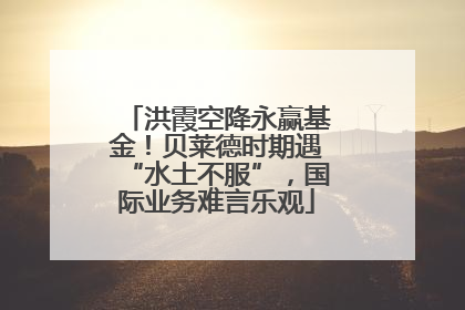 洪霞空降永赢基金！贝莱德时期遇“水土不服”，国际业务难言乐观