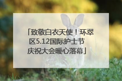 致敬白衣天使！环翠区5.12国际护士节庆祝大会暖心落幕