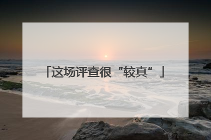 这场评查很“较真”