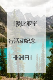 赞比亚举行活动纪念非洲日
