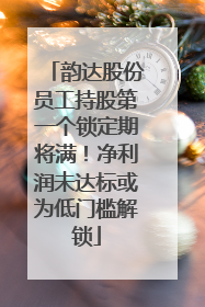 韵达股份员工持股第一个锁定期将满！净利润未达标或为低门槛解锁