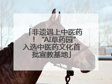 非遗遇上中医药！“AI草药园”入选中医药文化首批宣教基地