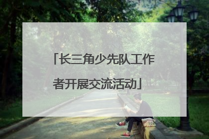 长三角少先队工作者开展交流活动