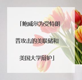 鲍威尔为受特朗普攻击的美联储和美国大学辩护