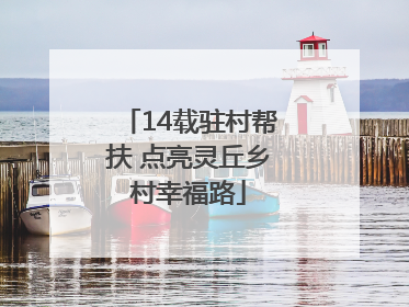 14载驻村帮扶 点亮灵丘乡村幸福路