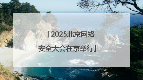 2025北京网络安全大会在京举行