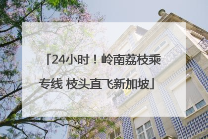 24小时！岭南荔枝乘专线 枝头直飞新加坡
