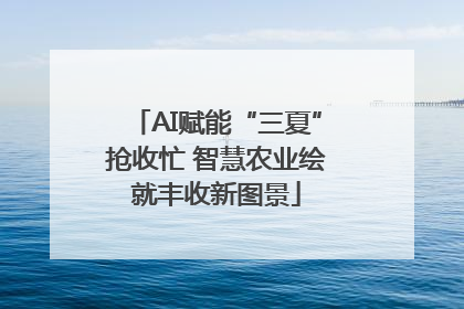 AI赋能“三夏”抢收忙 智慧农业绘就丰收新图景