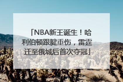 NBA新王诞生！哈利伯顿跟腱重伤，雷霆迁至俄城后首次夺冠